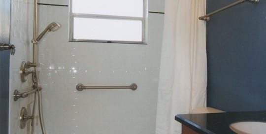 ADA Compliant Shower Bar | Greaves Construction