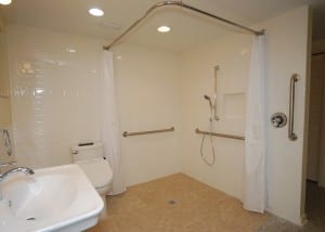 ADA Shower and Bathroom | Greaves Contruction